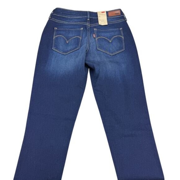 NWT LEVI'S Bold Curvy Skinny Jean Sz 26 x 32 Blue - Picture 8 of 9